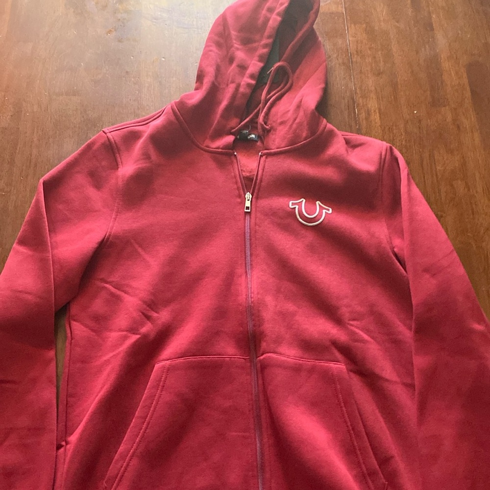 Red true religion jacket